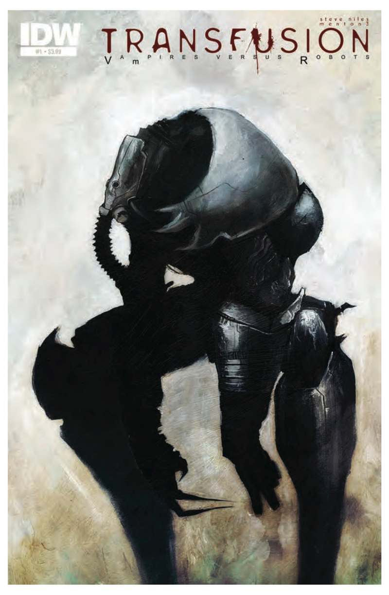 Illustration for article titled Read a preview of vampires versus blood-sucking robots, from the author of 30 Days of Night